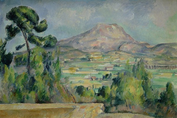 Paul Cézanne, Montagne Sainte-Victoire, c.1887-90 (oil on canvas)