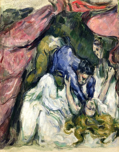 Paul Cézanne, The Strangled Woman, c.1870-72 (oil on canvas)