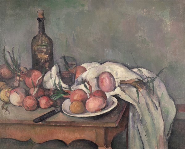 Paul Cézanne, Still Life with Onions, c.1895 (oil on canvas)
