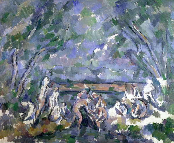 Paul Cézanne, The Bathers, 1902-06 (oil on canvas)