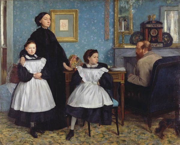 Edgar Degas, The Bellelli Family, 1858-67 (oil on canvas)