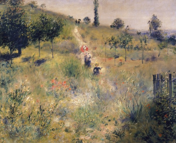 Pierre-Auguste Renoir, The Path through the Long Grass, c.1875 (oil on canvas)