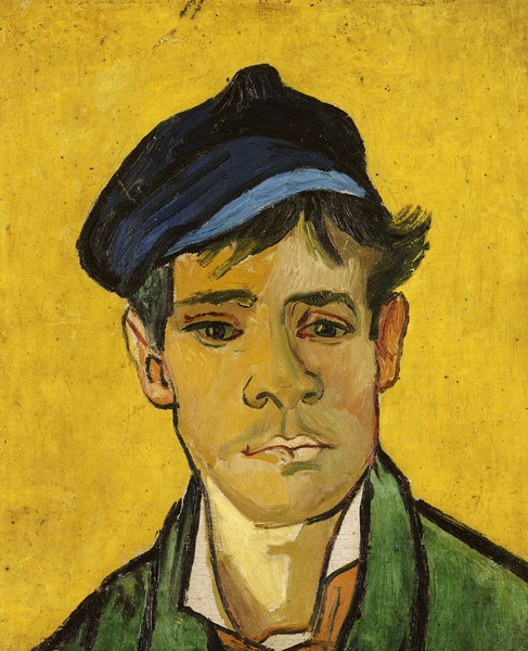 Vincent van Gogh, Young Man with a Hat, 1888 (oil on canvas)
