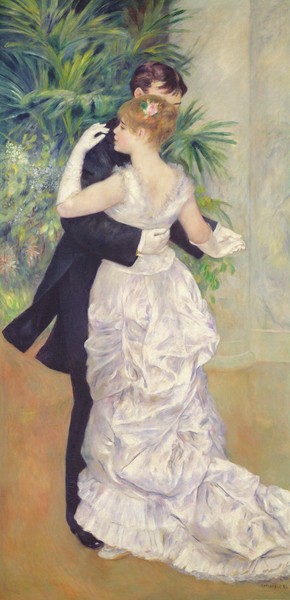 Pierre-Auguste Renoir, Dance in the City, 1883 (oil on canvas)