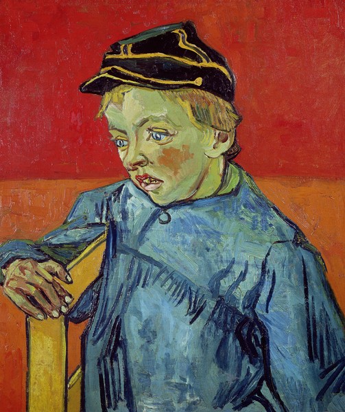 Vincent van Gogh, The Schoolboy, 1889-90 (oil on canvas)