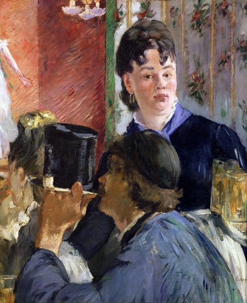 Edouard Manet, The Waitress of Bocks, 1878-79 (oil on canvas)