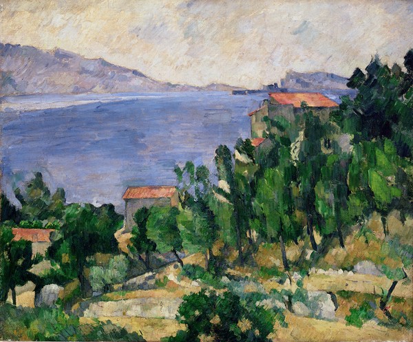 Paul Cézanne, View of Mount Marseilleveyre and the Isle of Maire, c.1882-85 (oil on canvas)