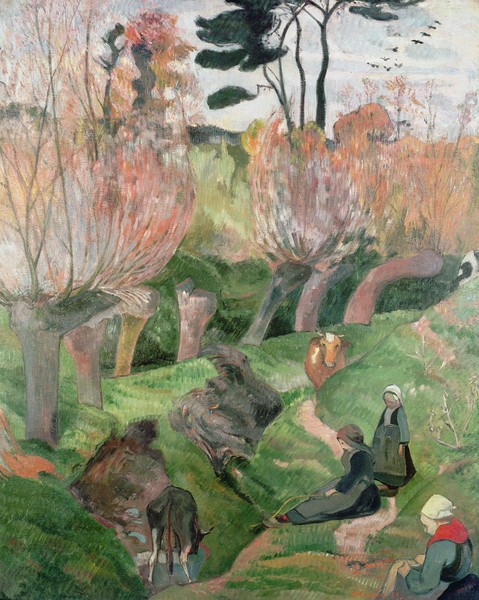 Paul Gauguin, Breton Landscape, 1889 (oil on canvas)