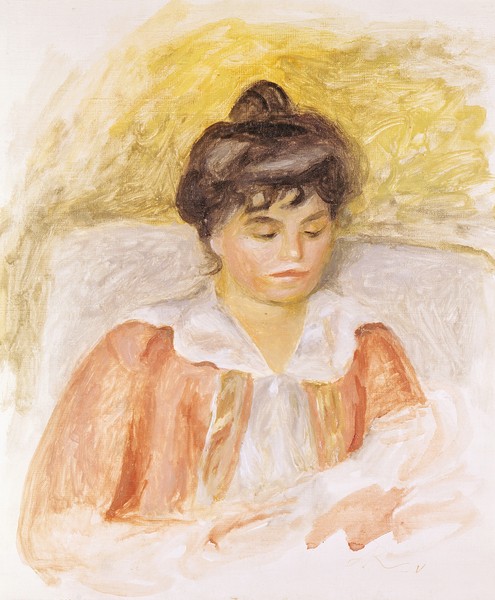 Pierre-Auguste Renoir, Portrait of Madame Albert Andre (oil on canvas)