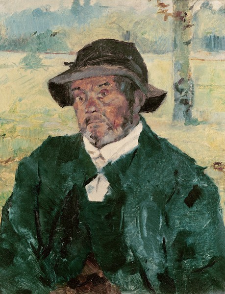 Henri de Toulouse-Lautrec, An Old Man, Celeyran, 1882 (oil on canvas)