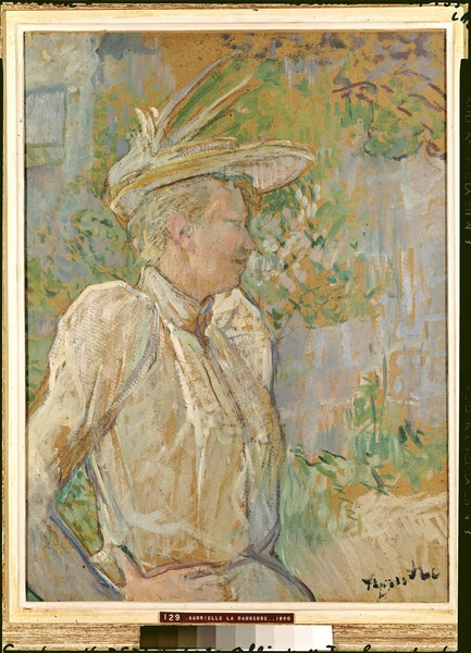 Henri de Toulouse-Lautrec, Gabrielle the Dancer, 1890 (oil on canvas)