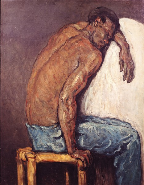 Paul Cézanne, The Negro Scipion, c.1866-68 (oil on canvas)