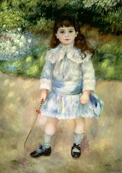 Pierre-Auguste Renoir, Child with a Whip, 1885 (oil on canvas)