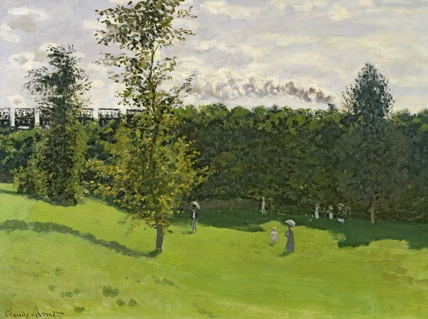 Claude Monet, The Train in the Country, c.1870-71 (oil on canvas)