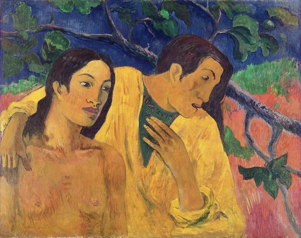 Paul Gauguin, The Flight or Tahitian Idyll, 1902 (oil on canvas)