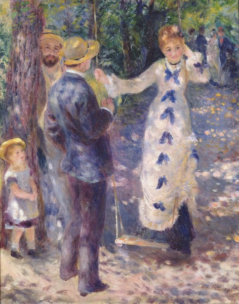 Pierre-Auguste Renoir, The Swing, 1876 (oil on canvas)