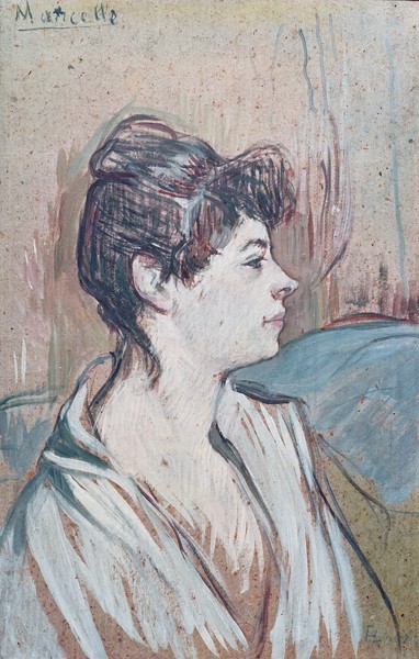 Henri de Toulouse-Lautrec, Marcelle, 1894 (pastel on paper)