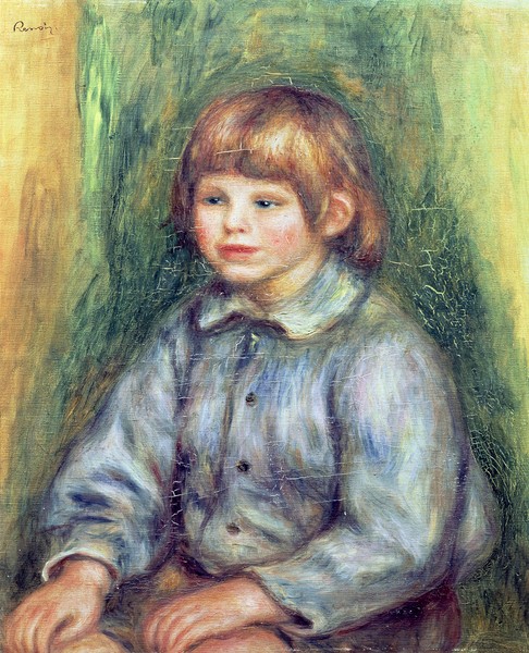 Pierre-Auguste Renoir, Seated Portrait of Claude Renoir (1901-81) 1905-08 (oil on canvas)