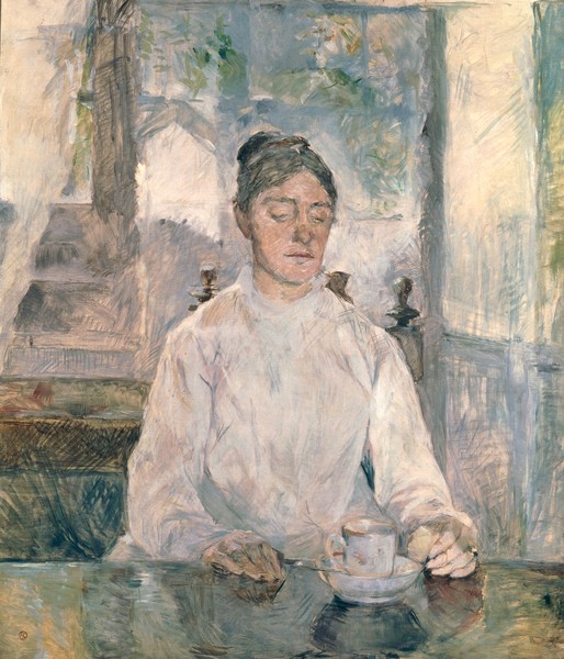Henri de Toulouse-Lautrec, Adele Tapie de Celeyran (1840-1930) Countess of Toulouse-Lautrec-Monfa, 1881 (oil on canvas)