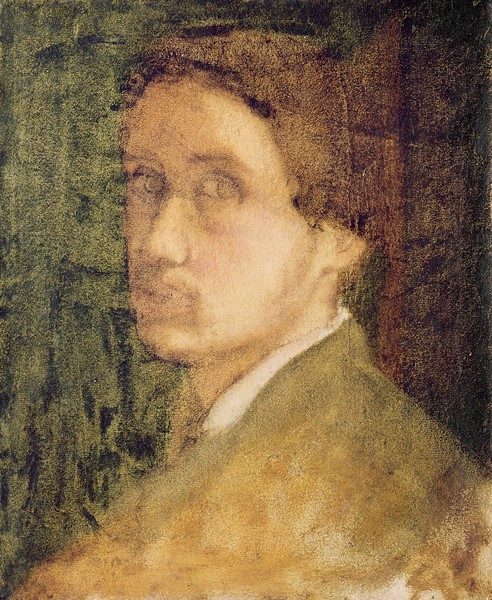Edgar Degas, Self Portrait, c.1852 (pastel on paper)