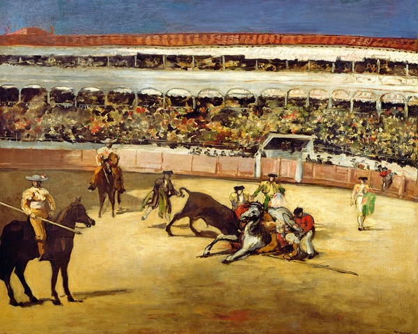 Edouard Manet, Bull Fight, 1865 (oil on canvas)