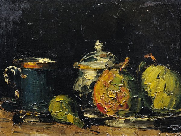 Paul Cézanne, Still Life, c.1865 (oil on canvas)