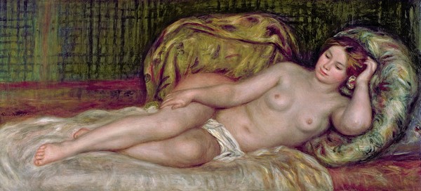 Pierre-Auguste Renoir, Large Nude, 1907 (oil on canvas)