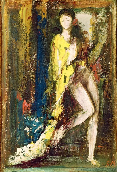 Gustave Moreau, Delilah (w/c on paper)