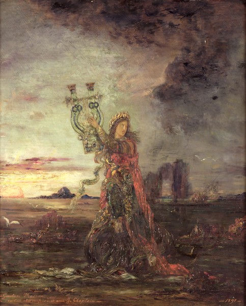 Gustave Moreau, Arion, 1891 (oil on panel)