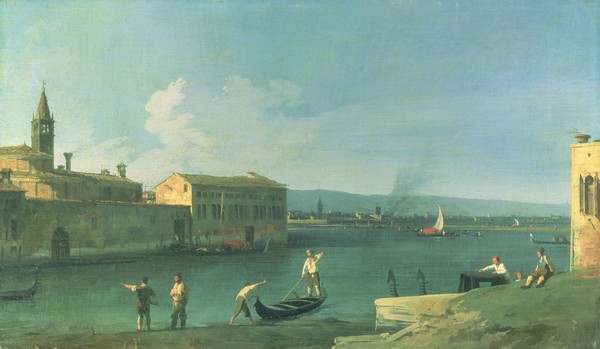Canaletto, View of San Michele in Isola, Venice (oil on canvas)
