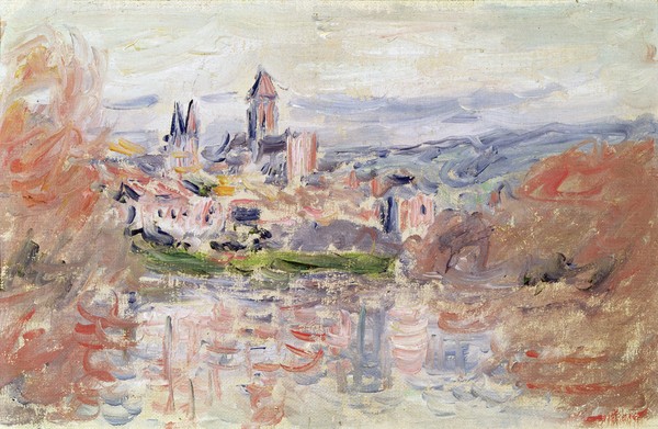Claude Monet, The Village of Vetheuil, c.1881 (oil on canvas)