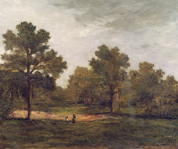 Paul Gauguin, Landscape (oil on canvas)