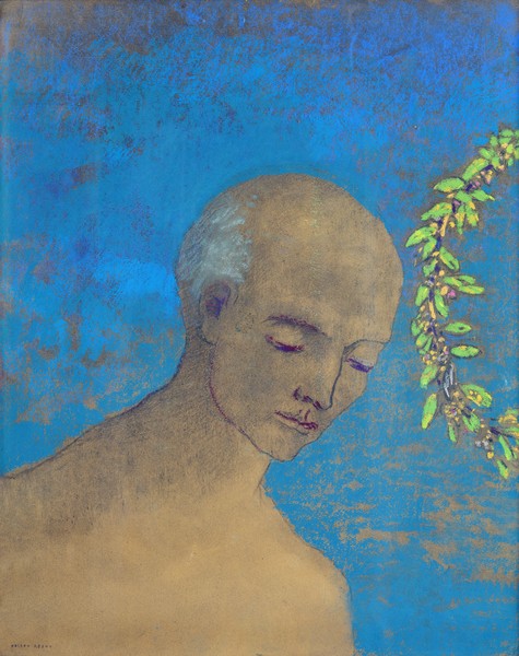 Odilon Redon, The Crown, 1910 (pastel and charcoal)