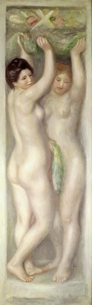 Pierre-Auguste Renoir, Caryatids (oil on canvas)