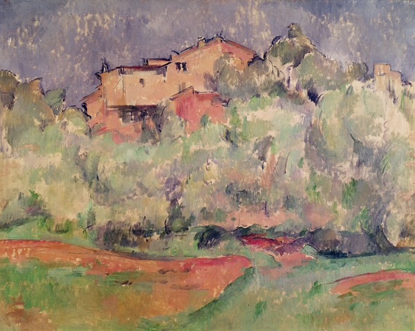 Paul Cézanne, The House at Bellevue, 1888-92 (oil on canvas)