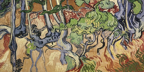 Vincent van Gogh, Tree roots, 1890 (oil on canvas)