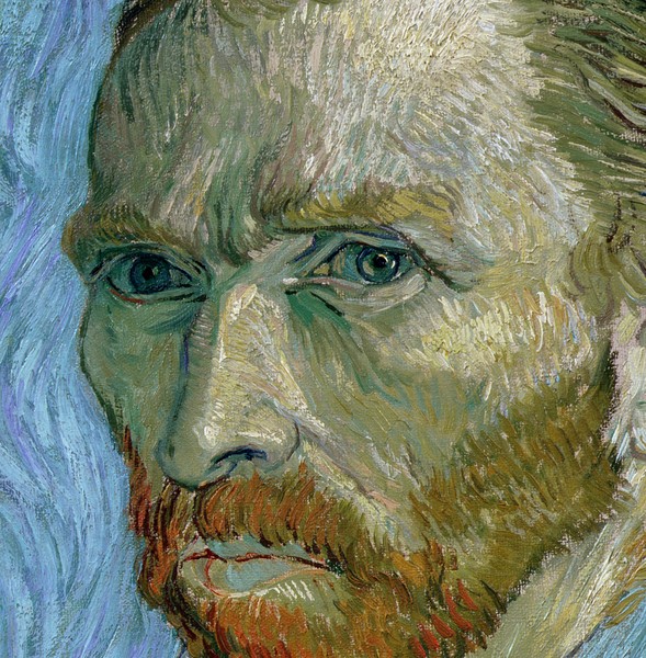 Van gogh autoportrait 1889 best sale