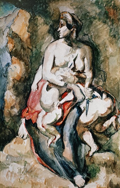 Paul Cézanne, Medea, 1880 (pencil and w/c on paper)