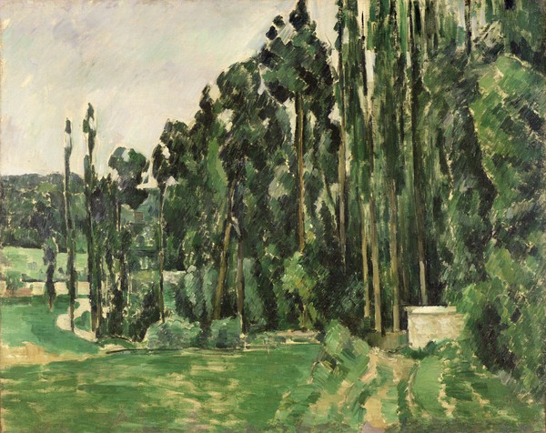 Paul Cézanne, The Poplars, c.1879-82 (oil on canvas)