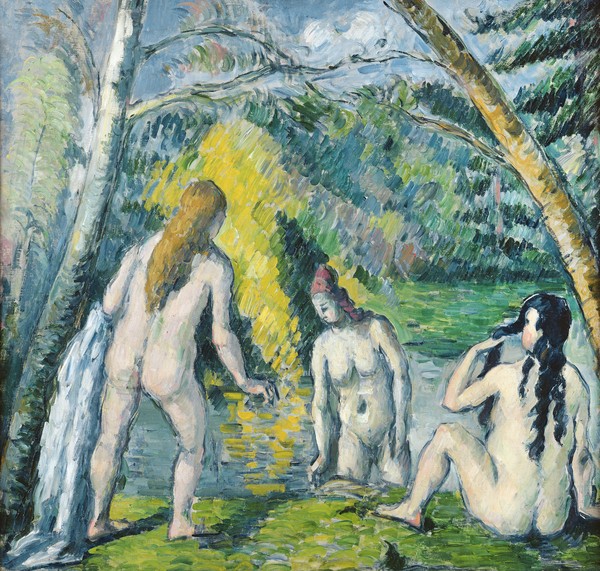 Paul Cézanne, The Three Bathers, c.1879-82 (oil on canvas)