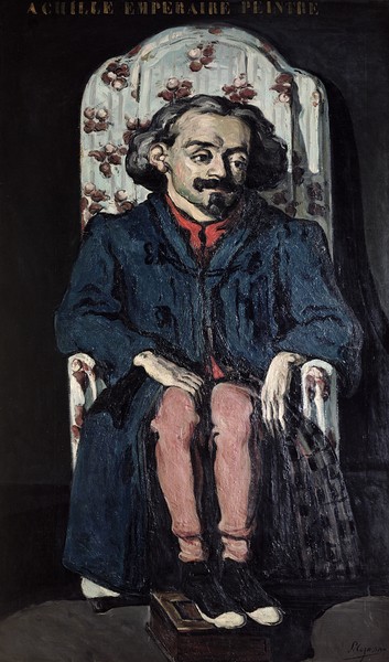 Paul Cézanne, Achille Emperaire (1829-98) c.1868 (oil on canvas)