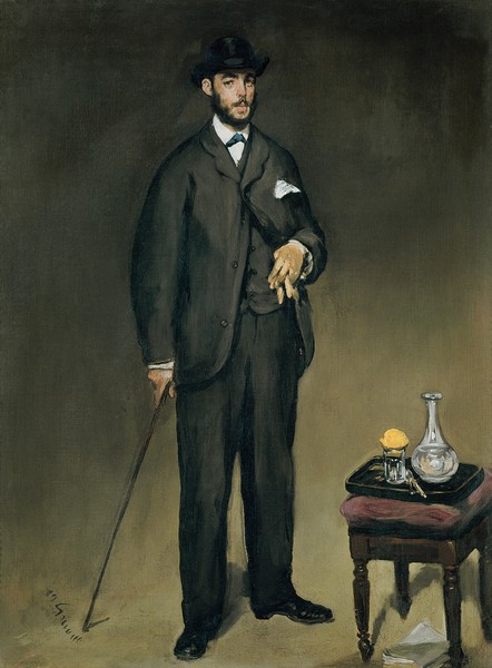 Edouard Manet, Theodore Duret (1838-1927) (oil on canvas)
