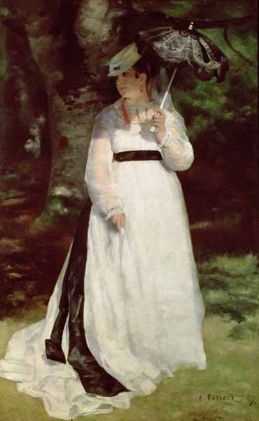 Pierre-Auguste Renoir, Portrait of Lise, 1867 (oil on canvas)