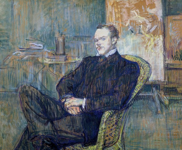 Henri de Toulouse-Lautrec, Paul Leclercq (1872-1956) 1897 (oil on cardboard)