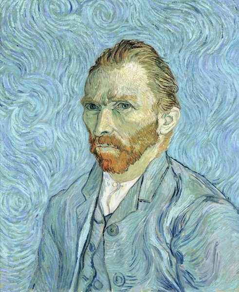 Vincent van Gogh, Self portrait, 1889 (oil on canvas)