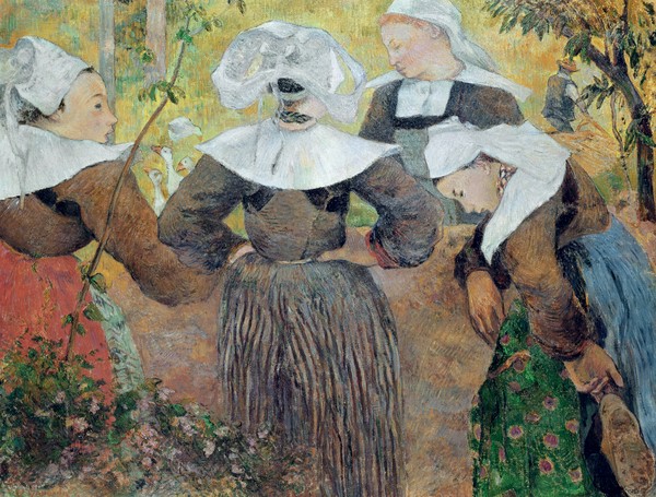 Paul Gauguin, Four Breton Women, 1886 (oil on canvas)