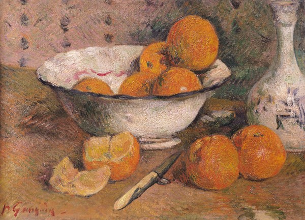Paul Gauguin, Still life with Oranges, 1881 (oil on canvas)