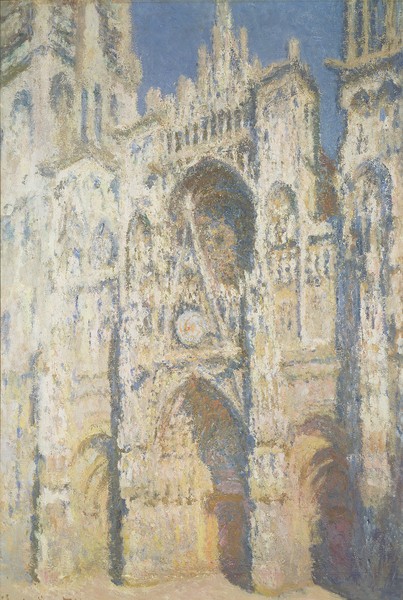 Claude Monet, Rouen Cathedral in Full Sunlight: Harmony in Blue and Gold, 1894