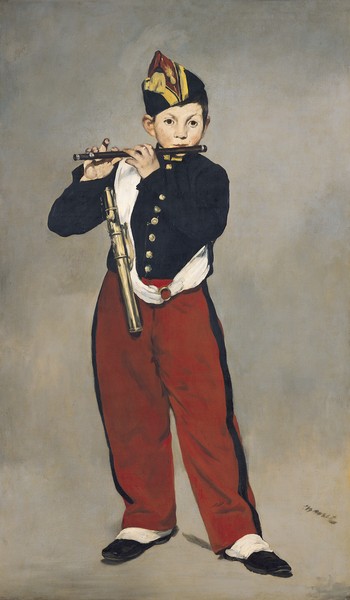 Edouard Manet, The Fifer, 1866 (oil on canvas)