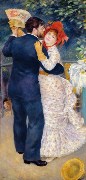 Pierre-Auguste Renoir, A Dance in the Country, 1883 (oil on canvas)